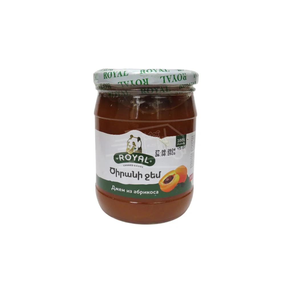 Ջեմ Ռոյալ ծիրան 600գր