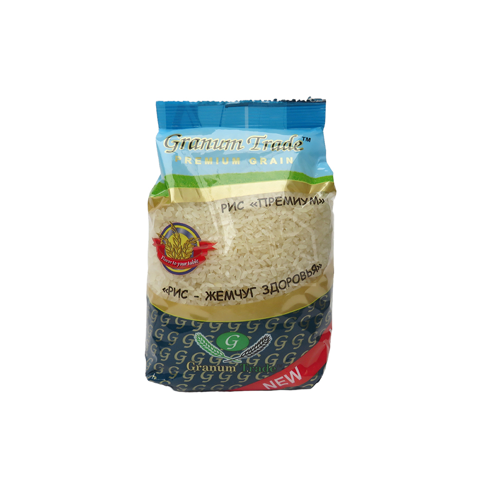 Рис «Granum Trade» круглый премиум 800г