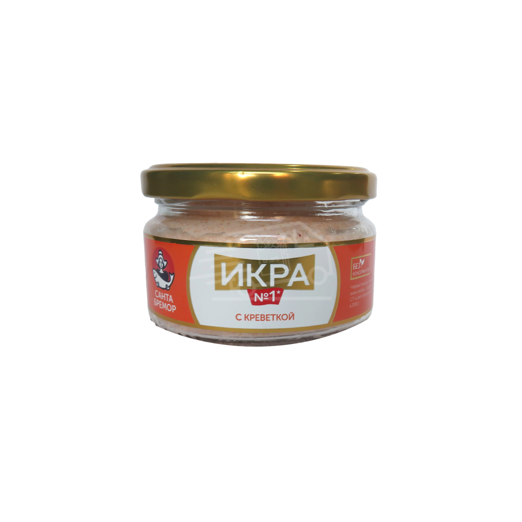 Capelin Roe with Shrimp Santa Bremor 180g