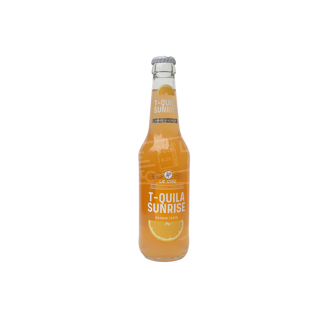 Le Coq Tequila Sunrise Orange Alcoholic Cocktail 0.33l