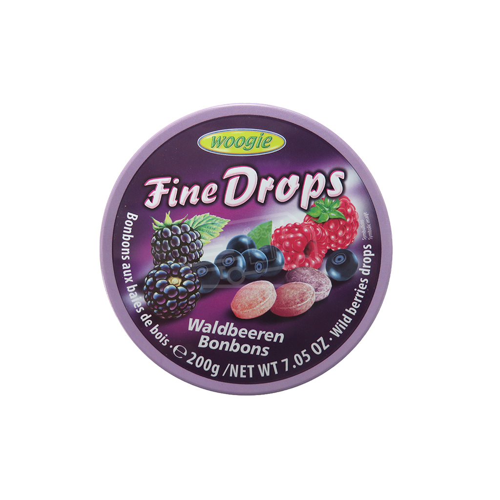 Սառնաշաքար Վուգի Ֆայն Դրոպս անտառային հատապտուղներ 200գ