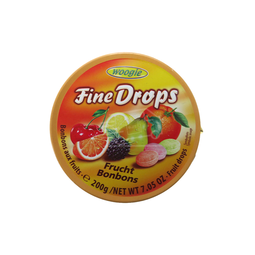 Սառնաշաքար Վուգի Ֆայն Դրոպս մրգային 200գ