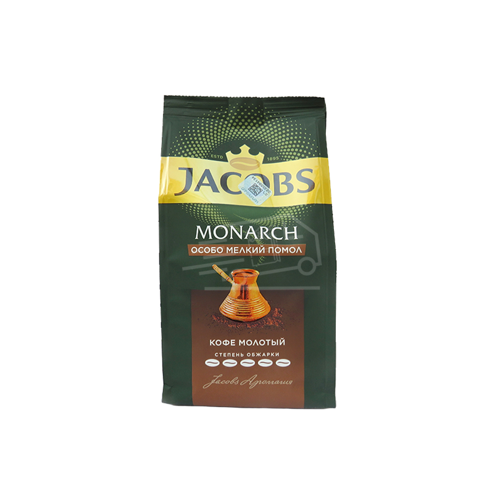 Jacobs Monarch Roasted and Ground Coffee 200g