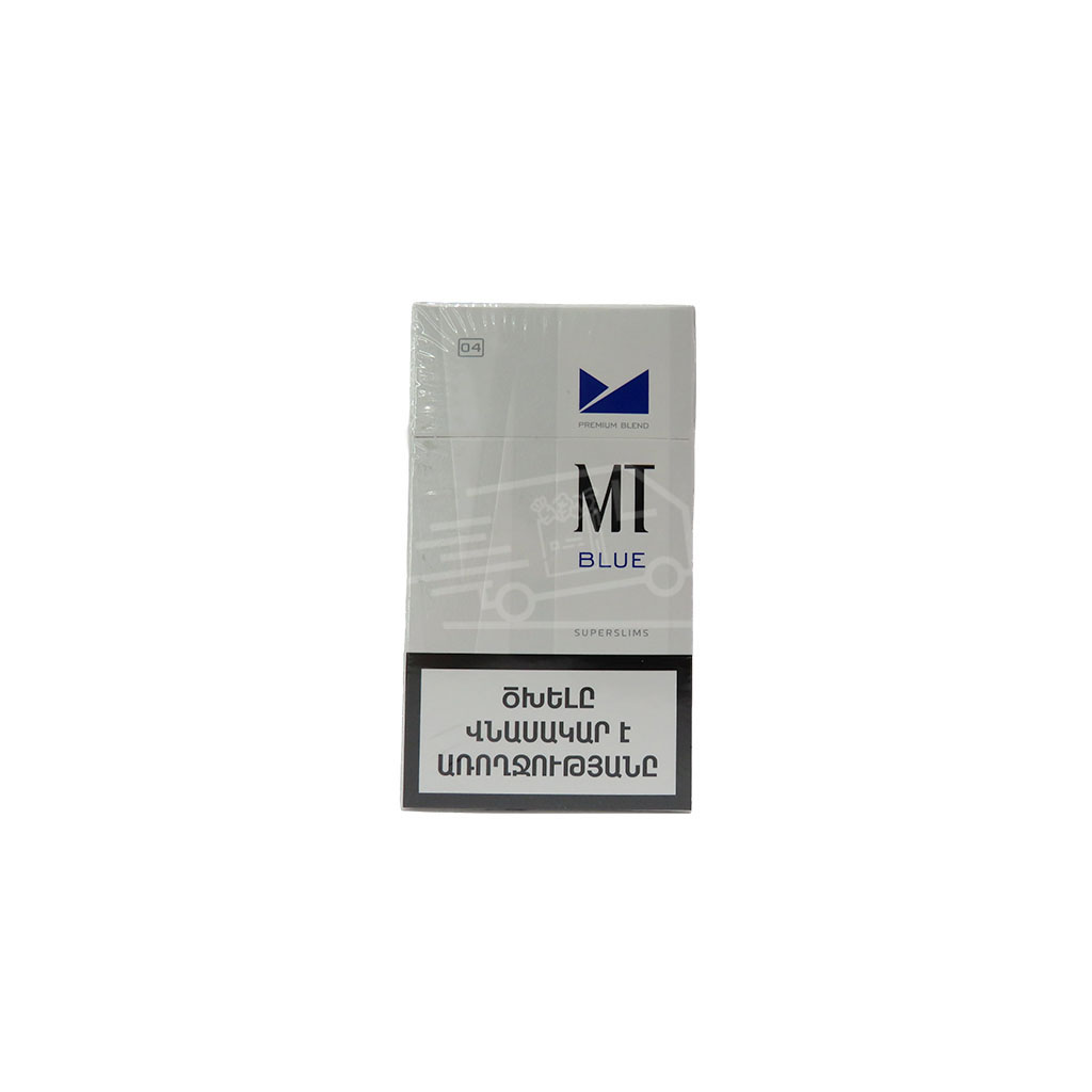 MT Blue Superslims Cigarettes
