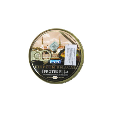 Շպրոտ Բարս յուղով 160գ