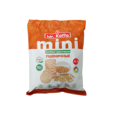 Խրթխրթան հացիկներ Միստեր Կատտո հացահատիկային խառնուրդ մինի 70գ