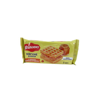 Yashkino Soft Wafers with Boiled Condensed Milk 120g
