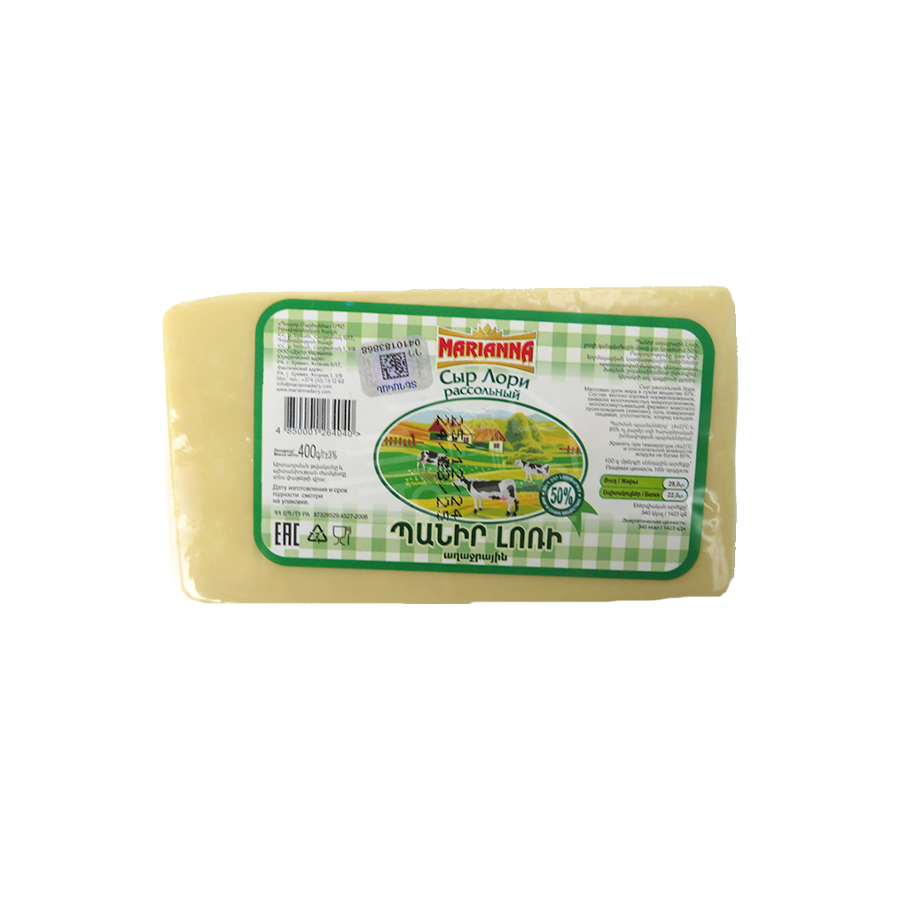 Պանիր Մարիաննա աղաջրային 400գ