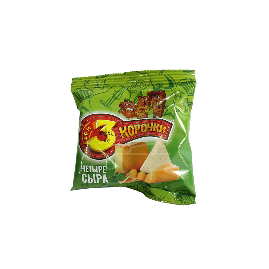 Tri Korochki Four Cheese Rusks 40g