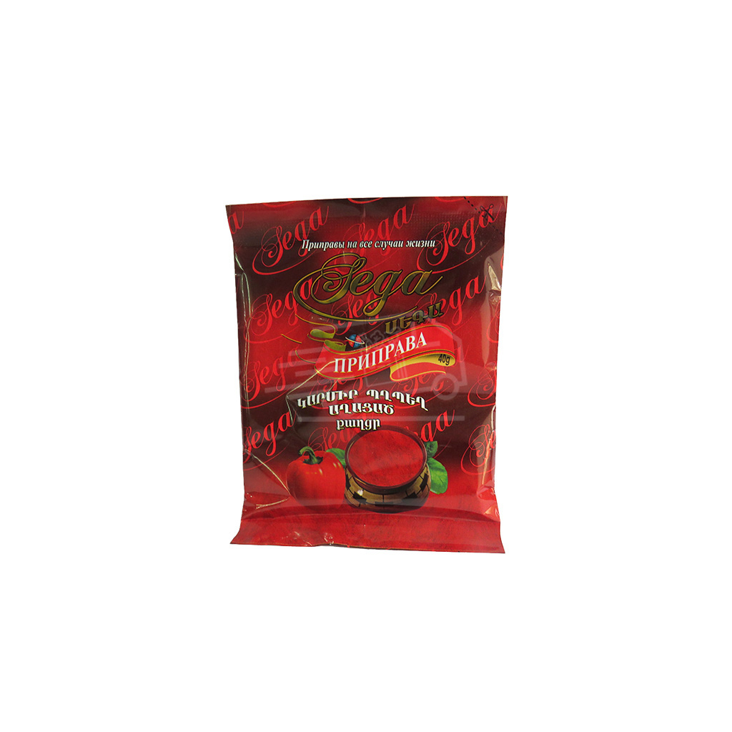 Կարմիր աղացած պղպեց Սեգա քաղցր 40գ