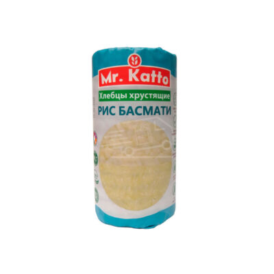 Խրթխրթան հացիկներ Միստեր Կատտո բրինձ բասմատի 75գ