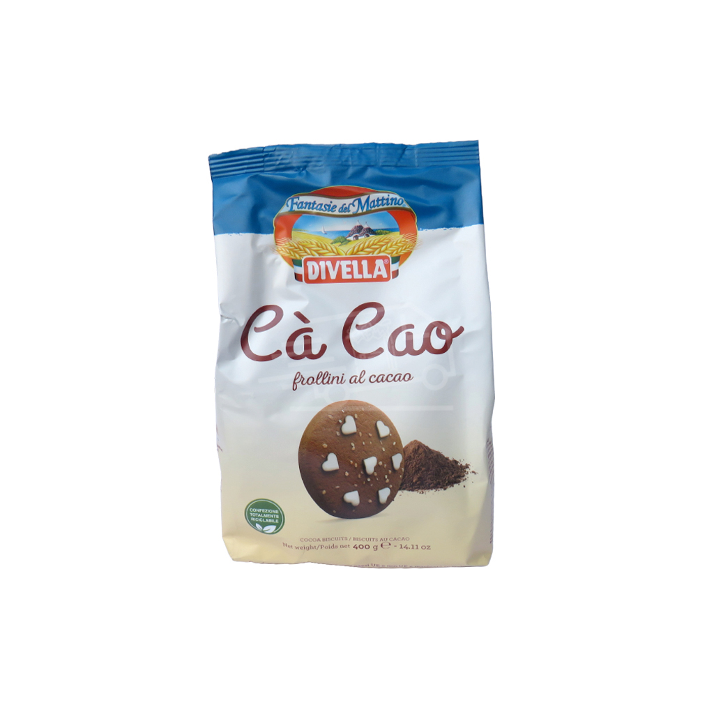 Թխվածքաբլիթ Դիվելլա Չա Չաո կակաո 400գ