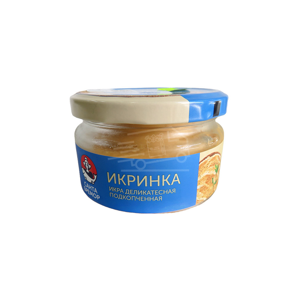 Ձկնկիթ Իկրինկա Սանտա Բրեմոր ապխտած 160գ