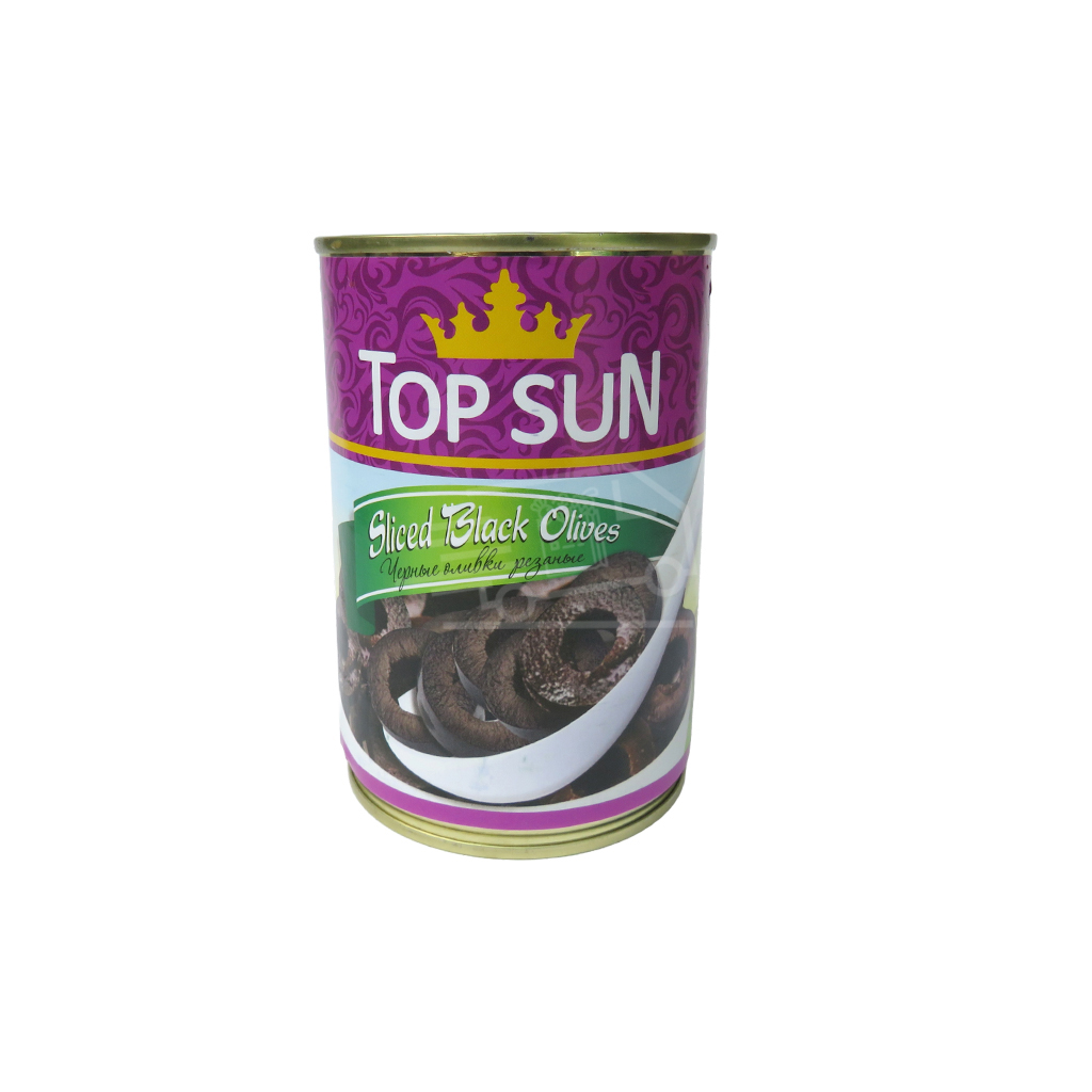 Top San Sliced Black Olives 400g