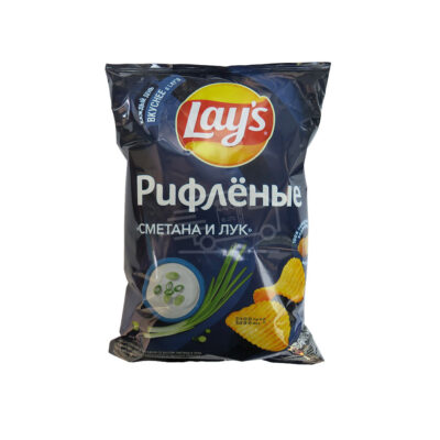 Չիփս Լեյս սոխ և թթվասեր ալիքավոր 140գ