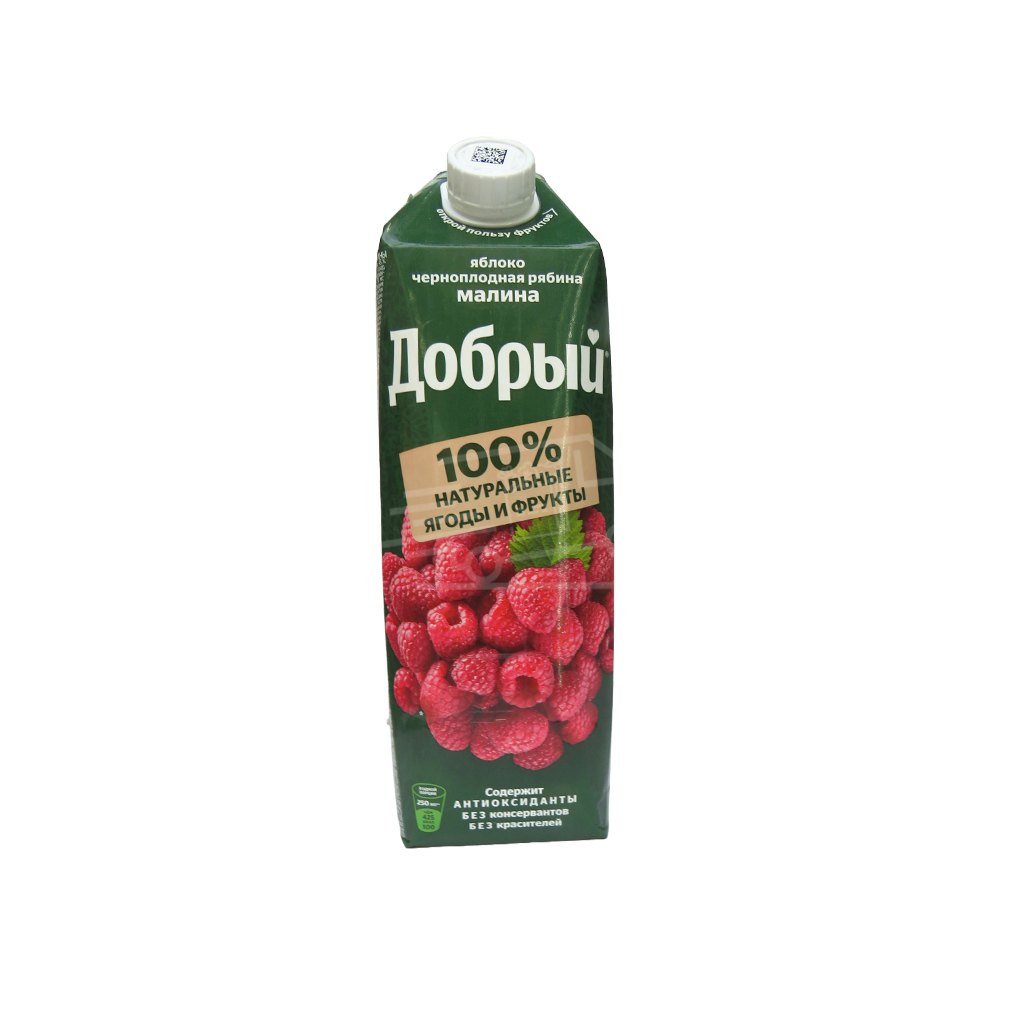 Հյութ Դոբրի խնձոր և ազնվամորի 1լ