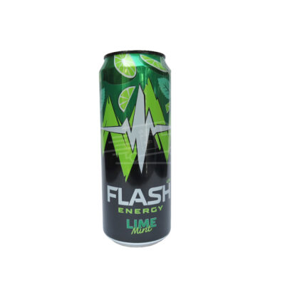 Flash Up Energy Lime and Mint Energy Drink 0.45l