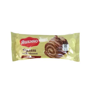 Glazed Cocoa Biscuit Roll 200g