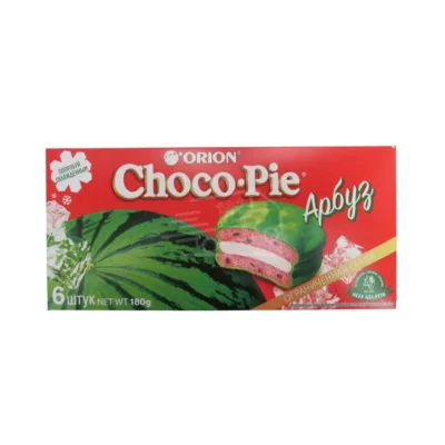 Choco Pie Watermelon Coated Cakes 180g
