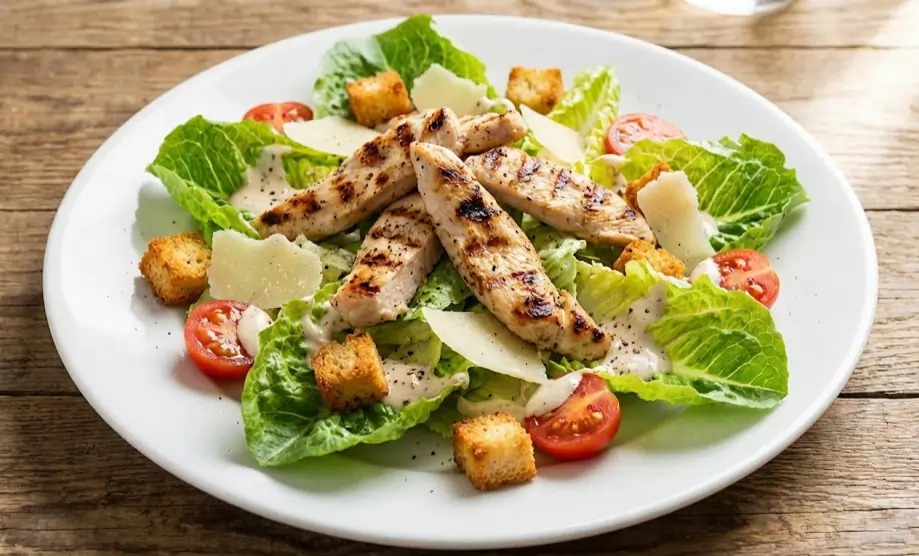 Կեսար աղցան հավով