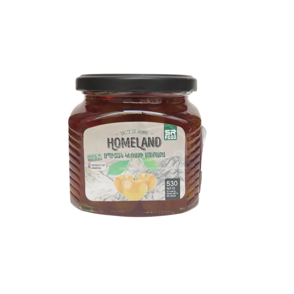 Մուրաբա Հոմլենդ սպիտակ կեռաս 530գ