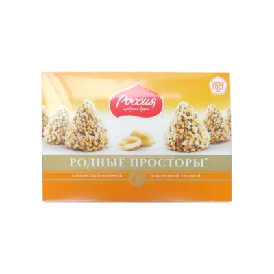Rodnye Prostory Peanut Chocolates 180g