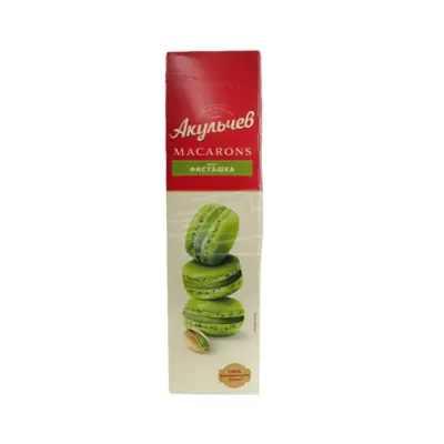 Пирожное «Макарон» со вкусом фисташки 12 шт